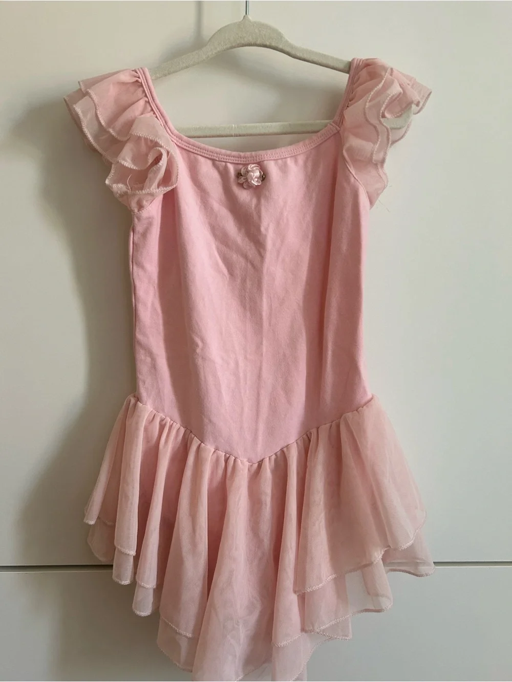 Pink Ballet Costume Tutu Dress for Kids - Size 120 (US 7/8)